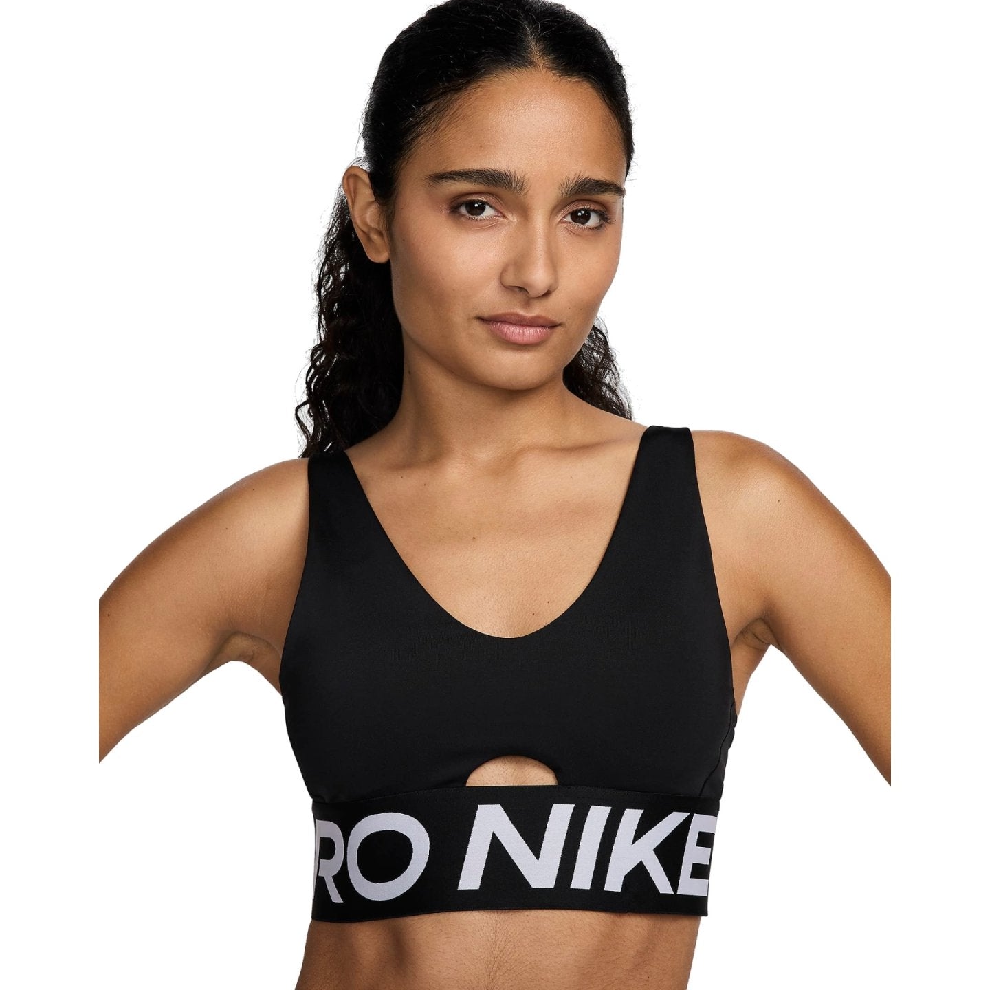 NIKE Indy Plunge Reggiseno Sportivo Allenamento Donna HF7324-010