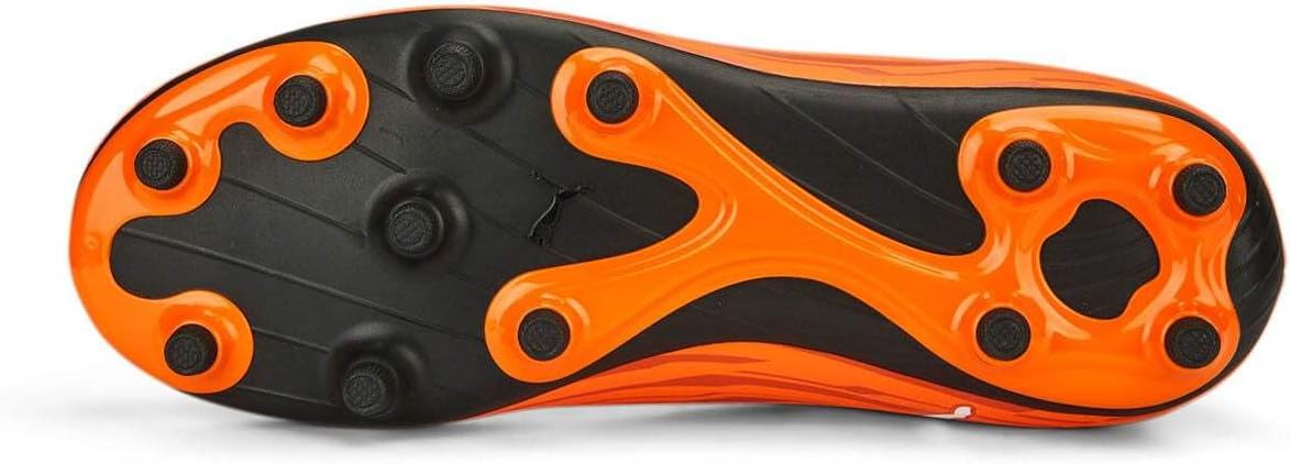 PUMA Rapido III FG/AG Jr DRAGON FIRE- WHITE-CHILI POWDER- BLACK 106576-08