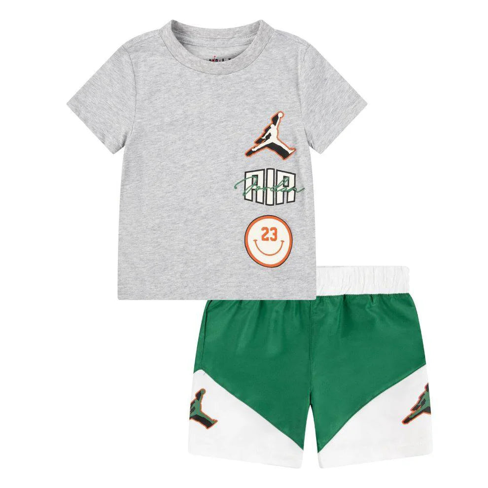 NIKE JRD JDB JUMPMAN STACKED PLAY SHORT 65D768-E1P