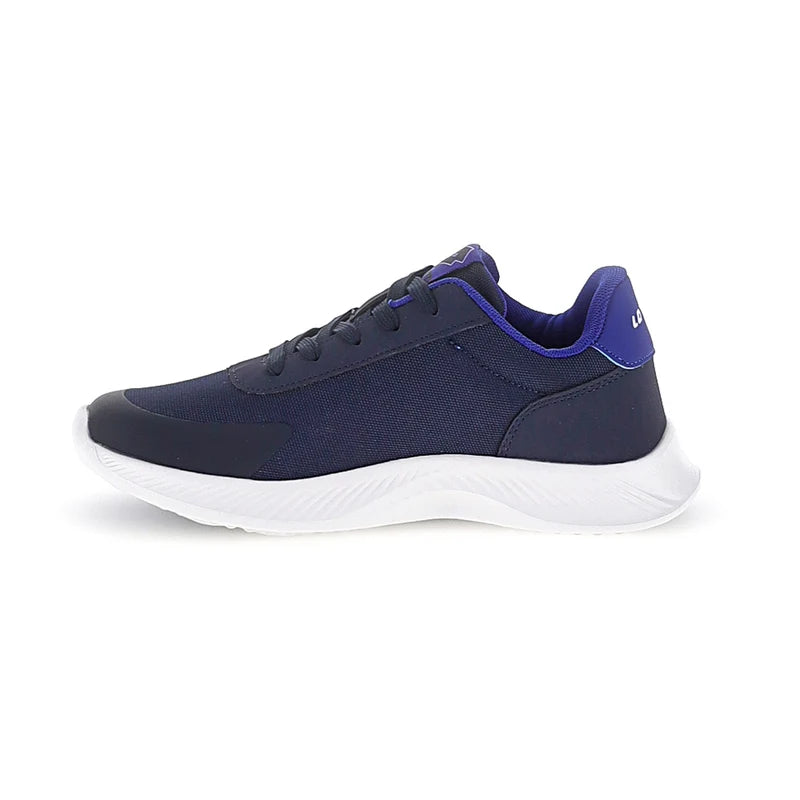 Lotto Run 95 AMF JR Sneakers Running Ragazzo Ragazza in Mesh Blu Dress Blue Silver Metal 2 Pacific Blue Taglie 38-40 224619-1IH