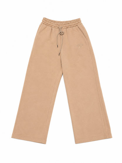 Starter Pantalone 41259 ST | Pantalone Tuta Donna Gamba Larga | Beige