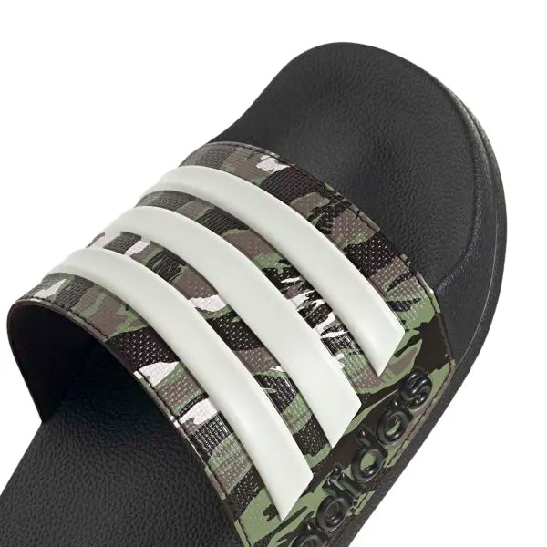 ADIDAS ADILETTE SHOWER_CORE BLACK/ALUMINA/TENT GREEN KJ8581