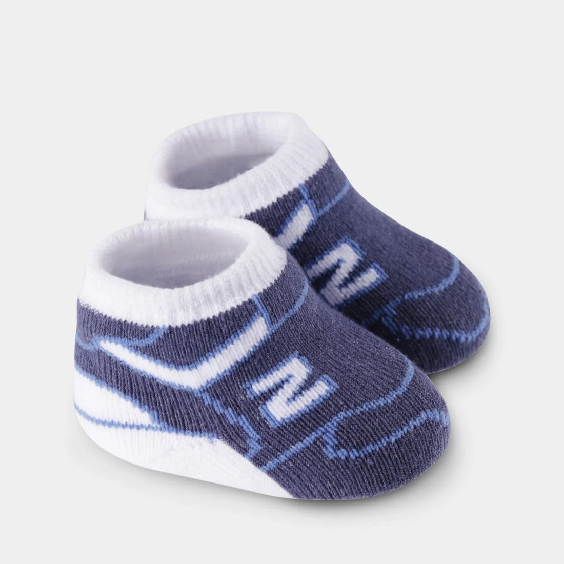 New Balance Classics 2 Pack Bootie Set LAKB0104-NNY | Neonato | Blu