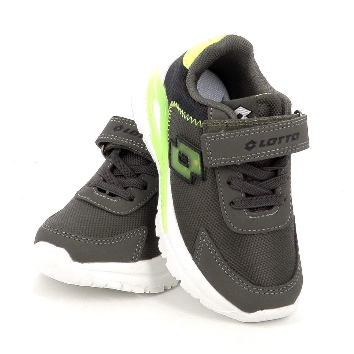 Lotto Run 50 AMF INF S – Scarpe running bimbo verde in mesh – 224121-EX8