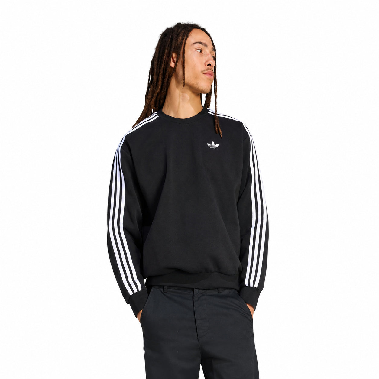Adidas AOR 3S Crew KQ8915 – Nero/Bianco