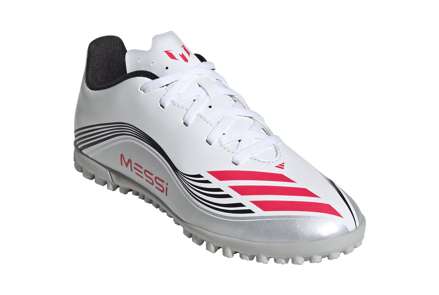 ADIDAS F50 MESSI CLUB TF J FTWWHT/LUCRED/SILVMT JP7453