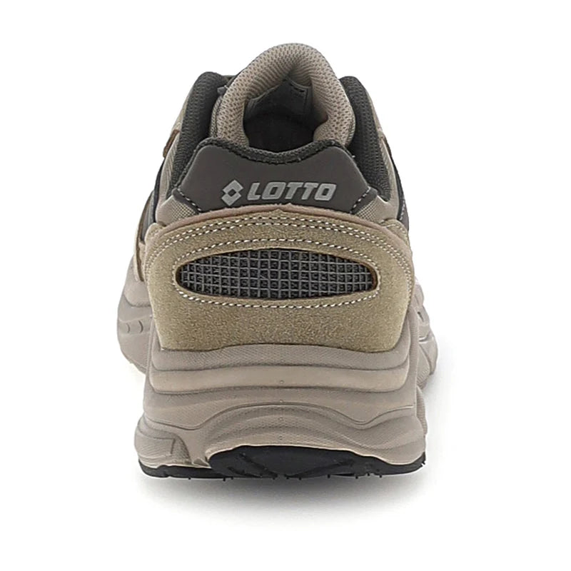 Lotto Boston AMF SUE JR Sneakers Ragazzo Ragazza in Nabuk Verde Dark Olive Grape Leaf Taglie 37-40 223819-EX7