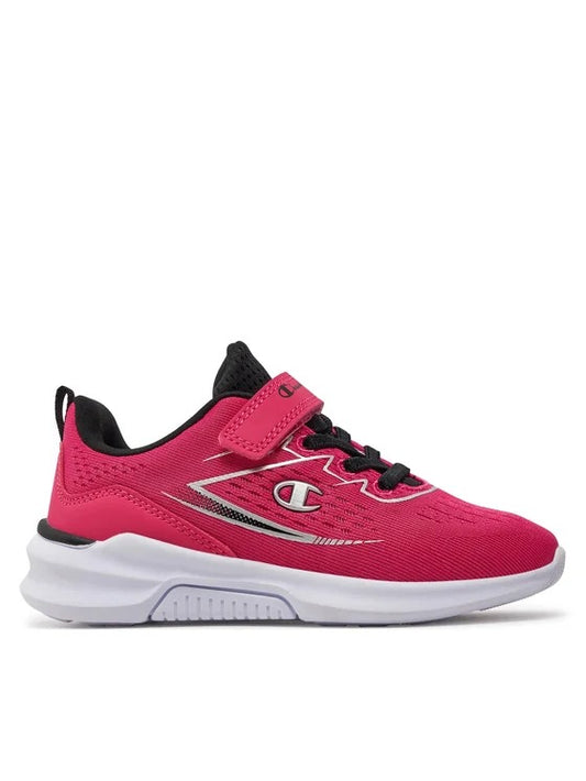 CHAMPION NIMBLE G PS LOW CUT SHOE FUCSIA/NBK/SILVER S32766-PS018