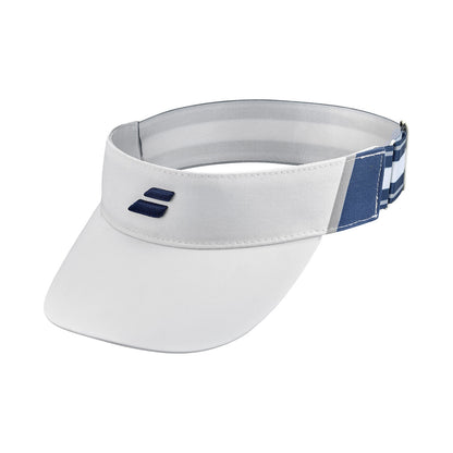 Babolat Elastic Visor White/Estate Blue - UnicO 5WB1232-1005