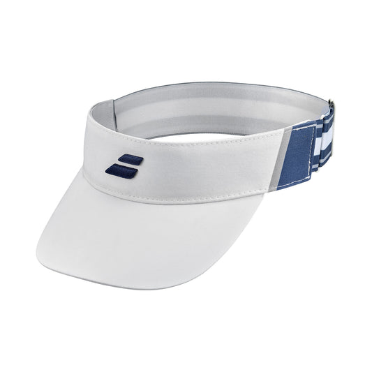 Babolat Elastic Visor White/Estate Blue - UnicO 5WB1232-1005