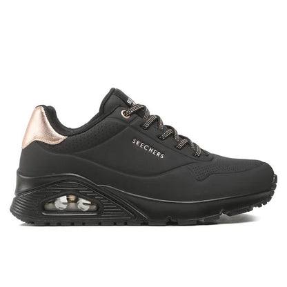 Skechers Uno Shimmer Away Sneakers Donna Nere