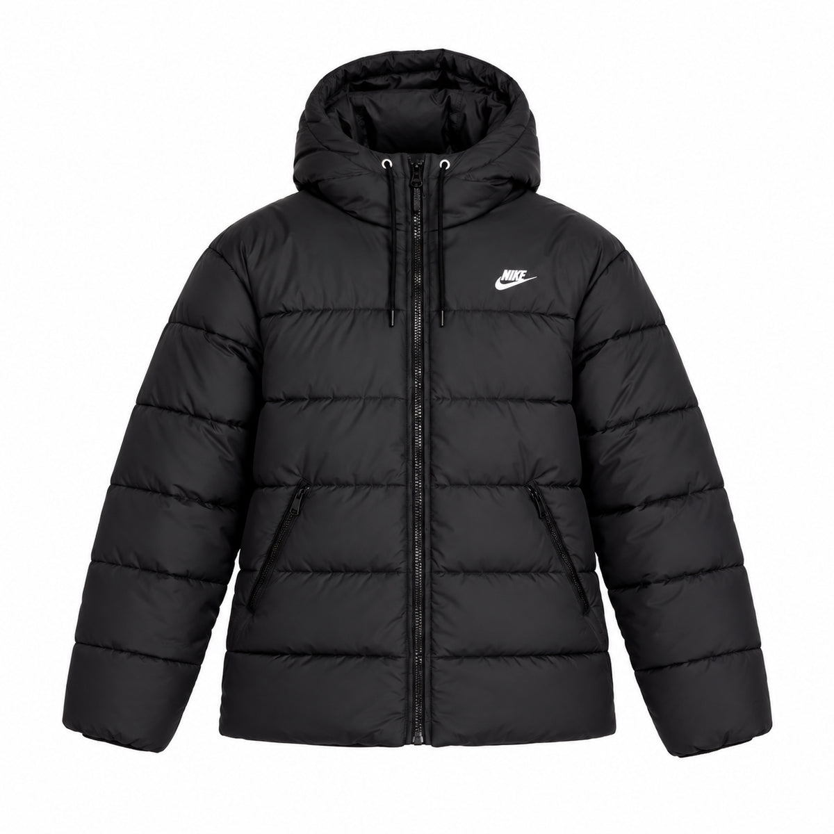 Nike Sportswear Therma-FIT Loose Puffer Jacket Piumino Uomo Giacca Imbottita Invernale Vestibilità Ampia Zip Intera Nero Taglie M-XL IO4895-010
