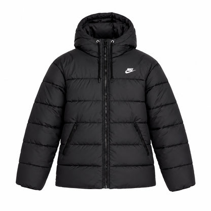 Nike Sportswear Therma-FIT Loose Puffer Jacket Piumino Uomo Giacca Imbottita Invernale Vestibilità Ampia Zip Intera Nero Taglie M-XL IO4895-010