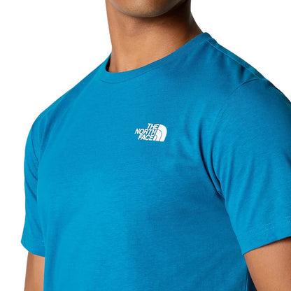 THE NORTH FACE M S/S REDBOX CELEBRATION TEE ADRIATIC BLUE NF0A87NVRBI1