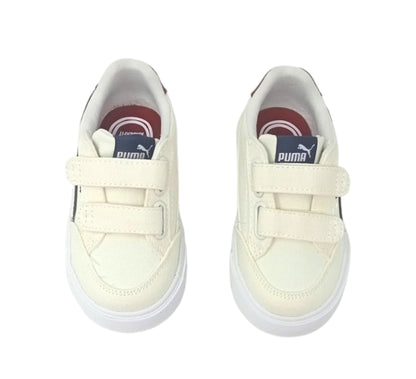 PUMA COURT CLASSIC VULC FS V INF WARM WHITE-NAVY-SUGARED ALMOND 396561-01