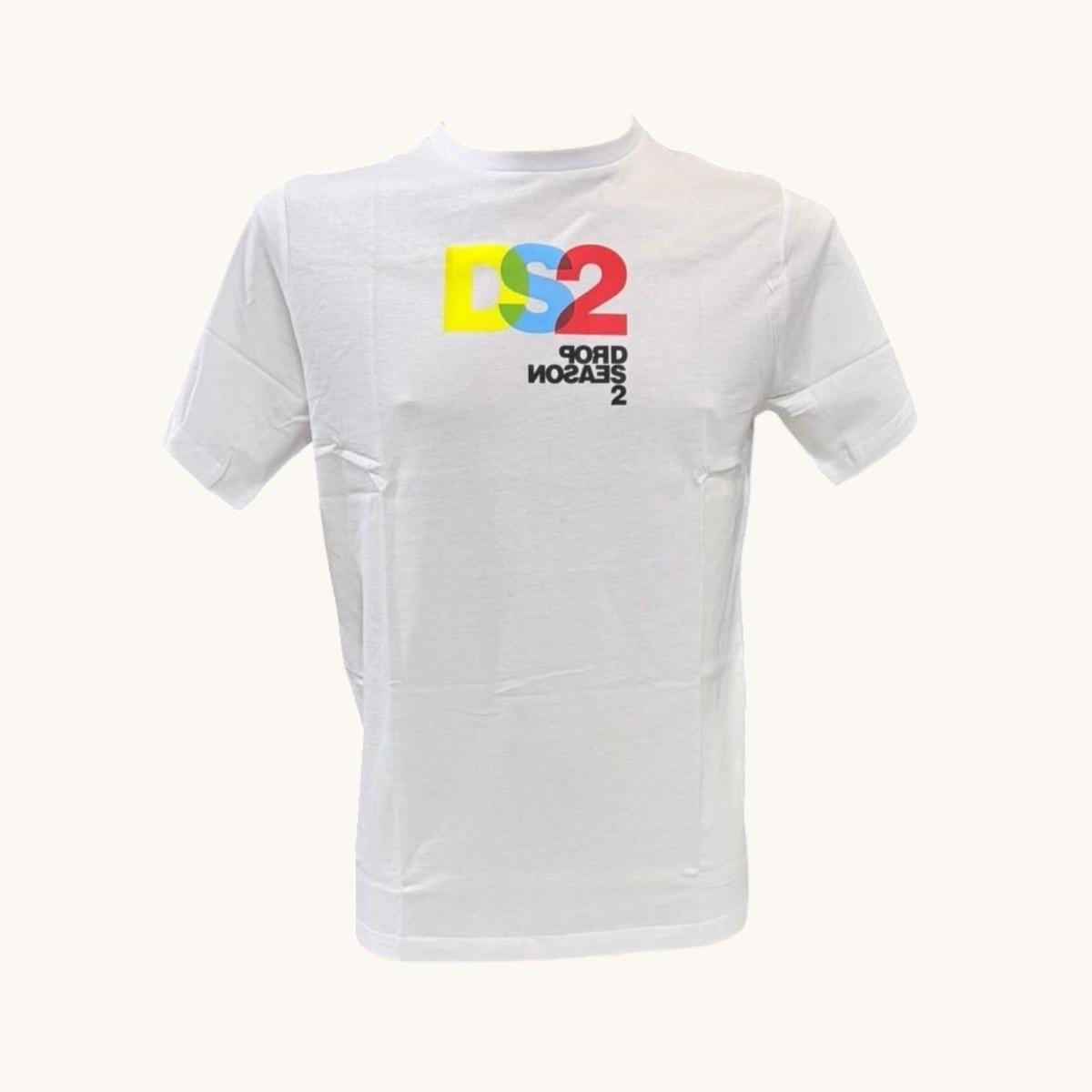 DS2 T-SHIRT M/M STAMPATA SS26KB04