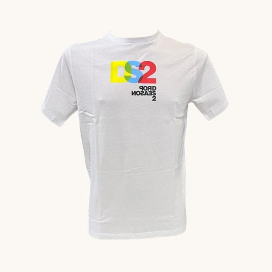 DS2 T-SHIRT M/M STAMPATA SS26KB04