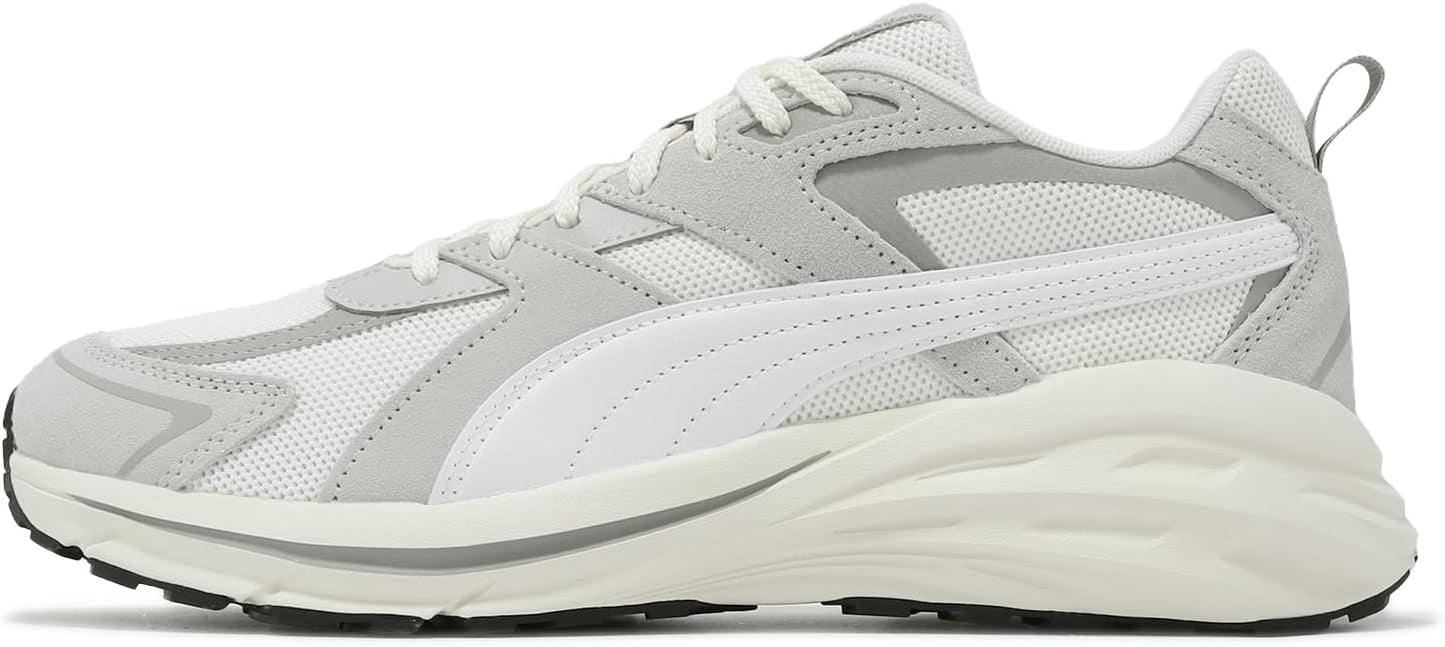 PUMA HYPNOTIC LS WARM WHITE-PUMA WHITE-GLACIAL GRAY 395295-03