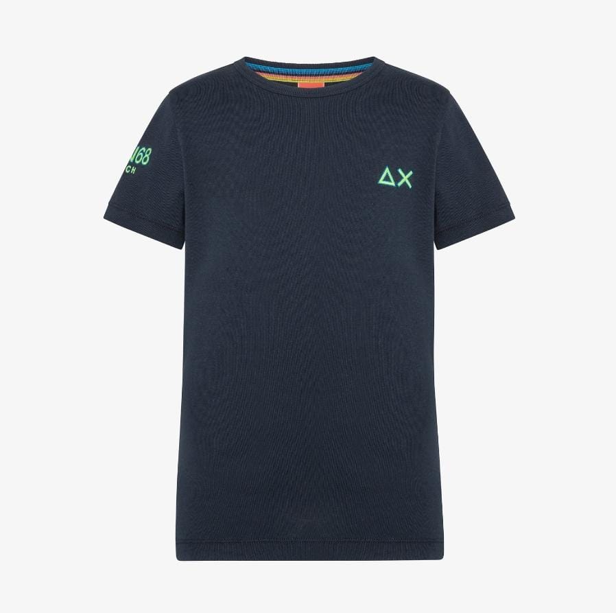 Sun68 BOY'S T-SHIRT SUN68 BEACH LOGO S/S	NAVY BLUE T34340-07
