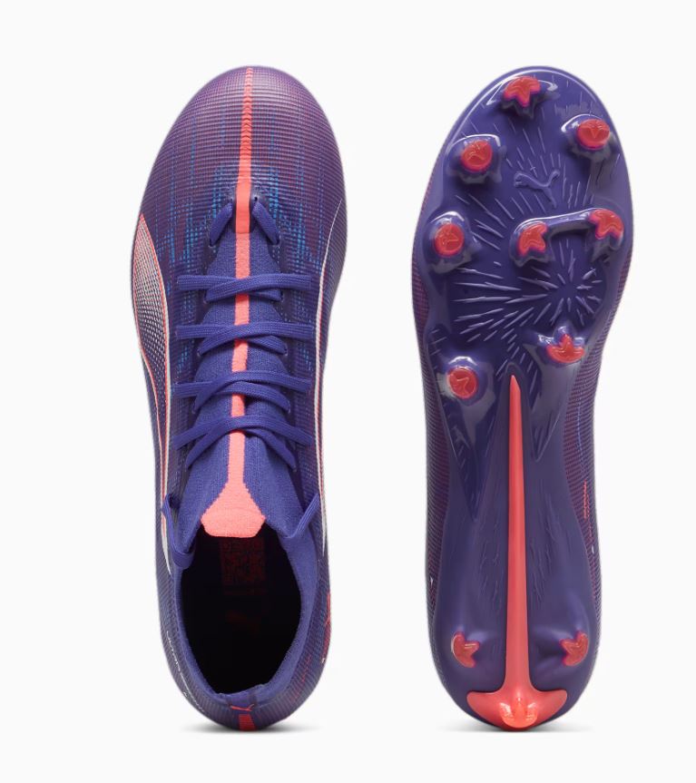 PUMA ULTRA 5 MATCH+ MG LAPIS LAZULI-PUMA WHITE-SUNSET GLOW 107891-01