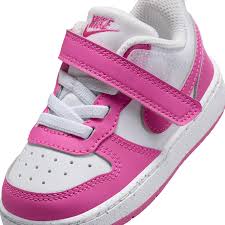 NIKE COURT BOROUGH LOW RECRAFT WHITE/LASER FUCHSIA DV5458-123