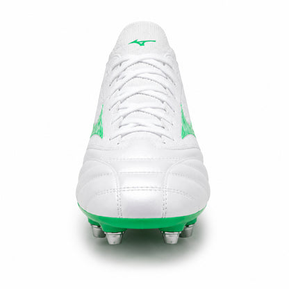 Mizuno Morelia Elite Mix P1GC254237 | Scarpa da Calcio Mix | Bianco/Verde