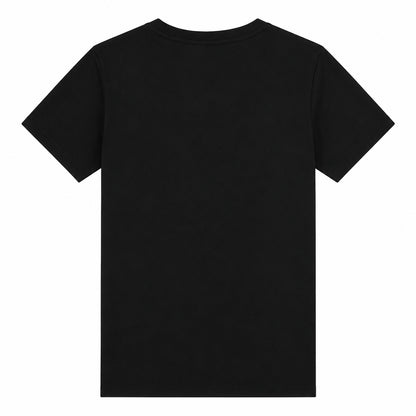 New Balance Jersey Stacked Logo Tee LAKG0183-BK | Bambina/Ragazza | Nero