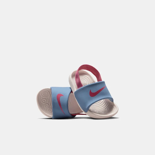 NIKE KAWA SLIDE TD WORK BLUE/PEONY-CHALK FJ8811-401
