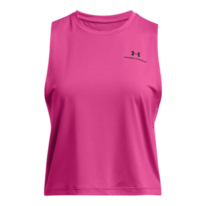 UNDER ARMOUR RUSH ENERGY CROP TANK 1383654-686