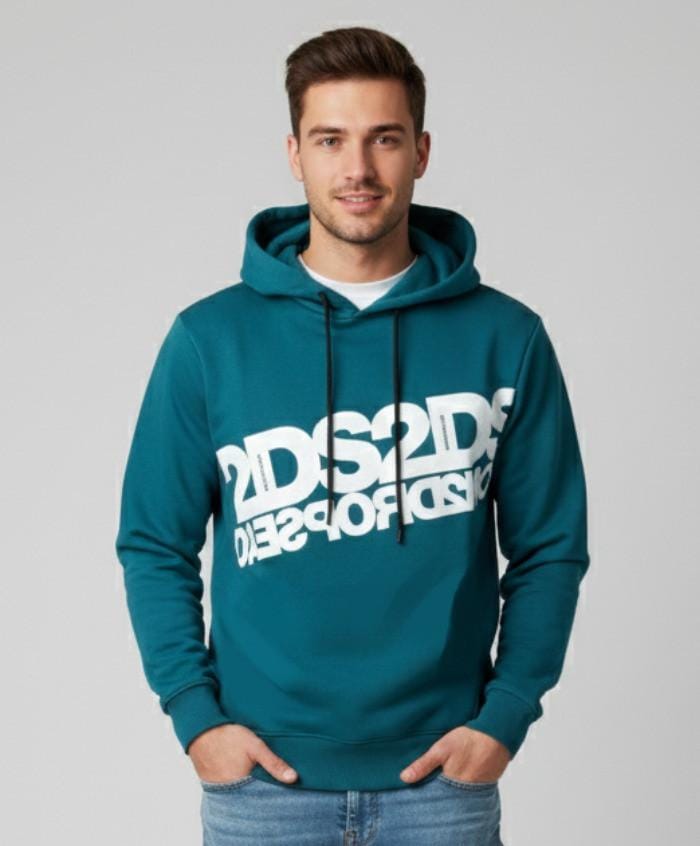 DS2 FELPA CAPPUCCIO 100% COTONE OTTANIO FW252108