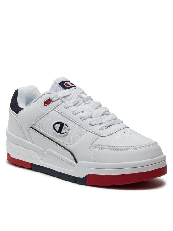 CHAMPION RD18 HERITAGE LOW LOW CUT SHOE WHT/NNY/RED S22030-WW005