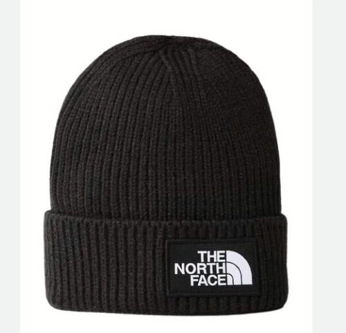 THE NORTH FACE KIDS TNF BOX LOGO CUFFED BEANIE TNF BLACK NF0A7WGCJK31