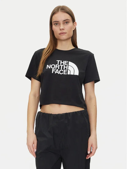 THE NORTH FACE W SS EASY RELAXED CROPPED TEE TNF BLACK NF0A8A6HJK31