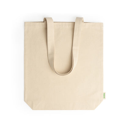 Roly Borsa 100% cotone biologico 280 g/m² con soffietto e pratici manici lunghi 70 cm KENSAL