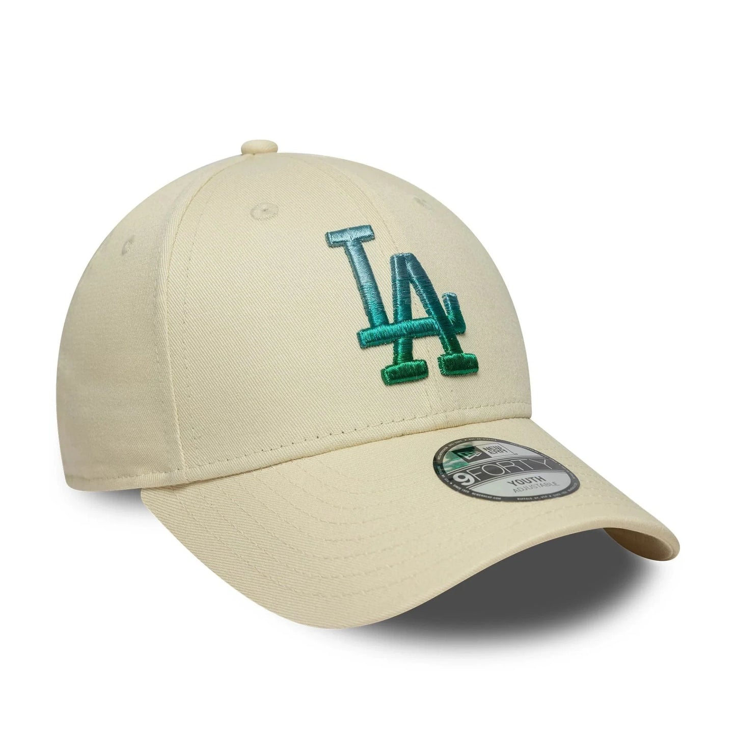 NEW ERA 9FORTY LA Dodgers MLB metallic crema youth 60759067