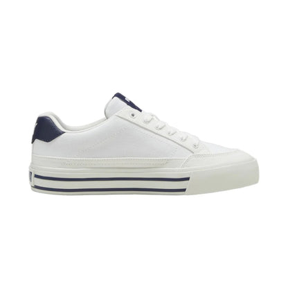 PUMA COURT CLASSIC VULC FS WHITE-NAVY-VAPOR GRAY 396353-04