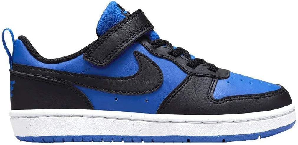 NIKE COURT BOROUGH LOW RECRAFT PS  GAME ROYAL/BLACK-WHITE HM6298-480