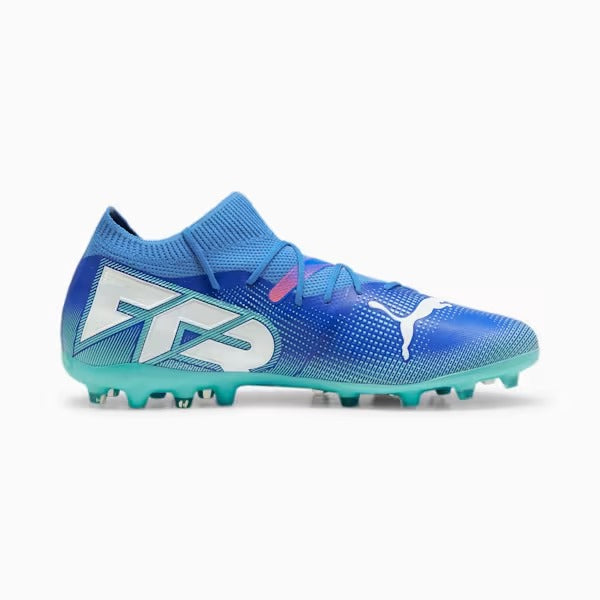 PUMA FUTURE 7 MATCH MG BLUEMAZING-PUMA WHITE-ELECTRIC PEPPERMINT 107934-01
