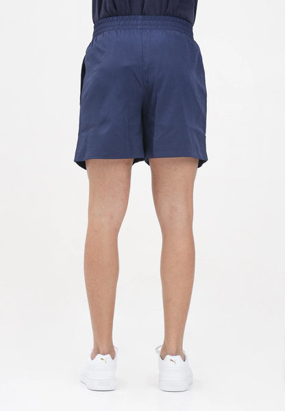 PUMA ESS LOGO LAB PUMA LOGO WOVEN SHORTS 5 “ BLUE 684673-06