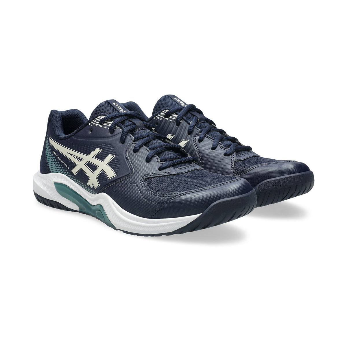 Asics Scarpe da Tennis Uomo Asics Gel-dedicate 9 (1041A543-400) – Midnight/Oatmeal 1041A543-400 – foto 4