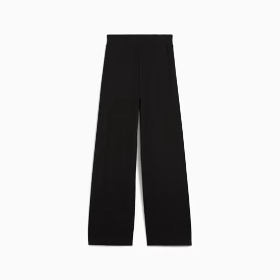 PUMA ESS SMALL NO. 1 LOGO HIGH-WAIST STRAIGHT LEGGINGS BLACK 682428-01