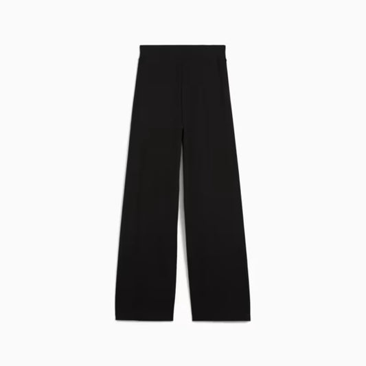 PUMA ESS SMALL NO. 1 LOGO HIGH-WAIST STRAIGHT LEGGINGS BLACK 682428-01