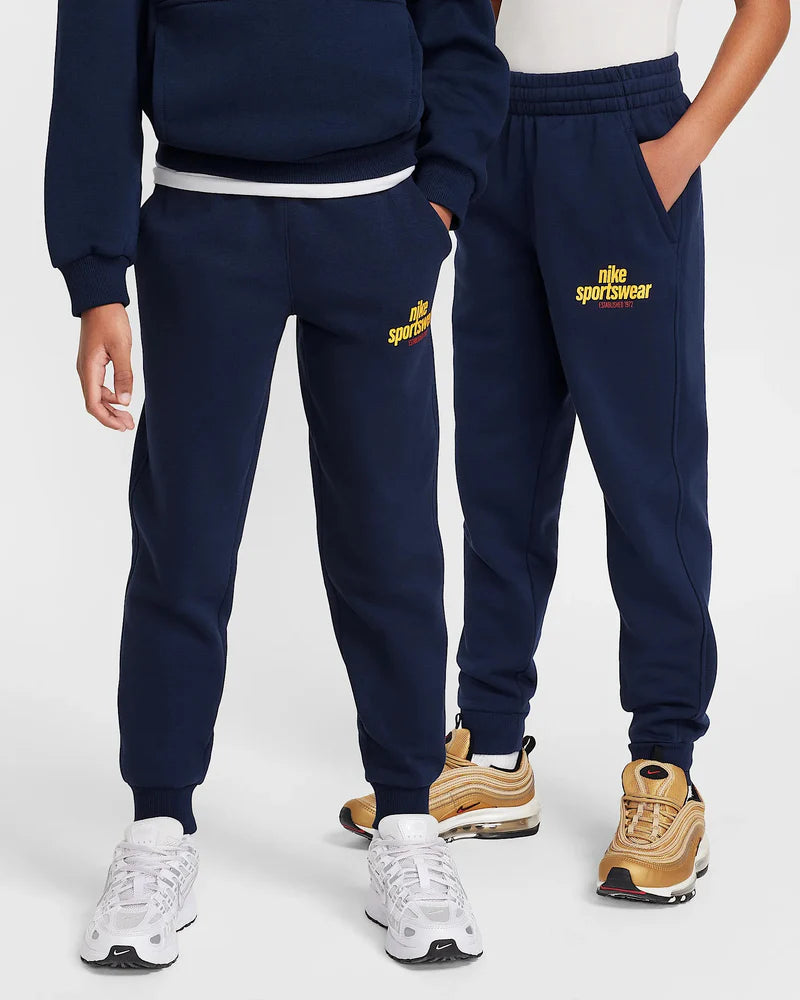 NIKE SPORTSWEAR CLUB FLEECE OBSIDIAN/OBSIDIAN/UNIVERSITY GOLD HJ2660-451