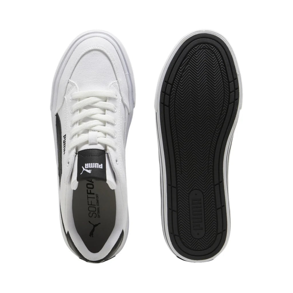 PUMA COURT CLASSIC VULC FS WHITE-BLACK 396353-02