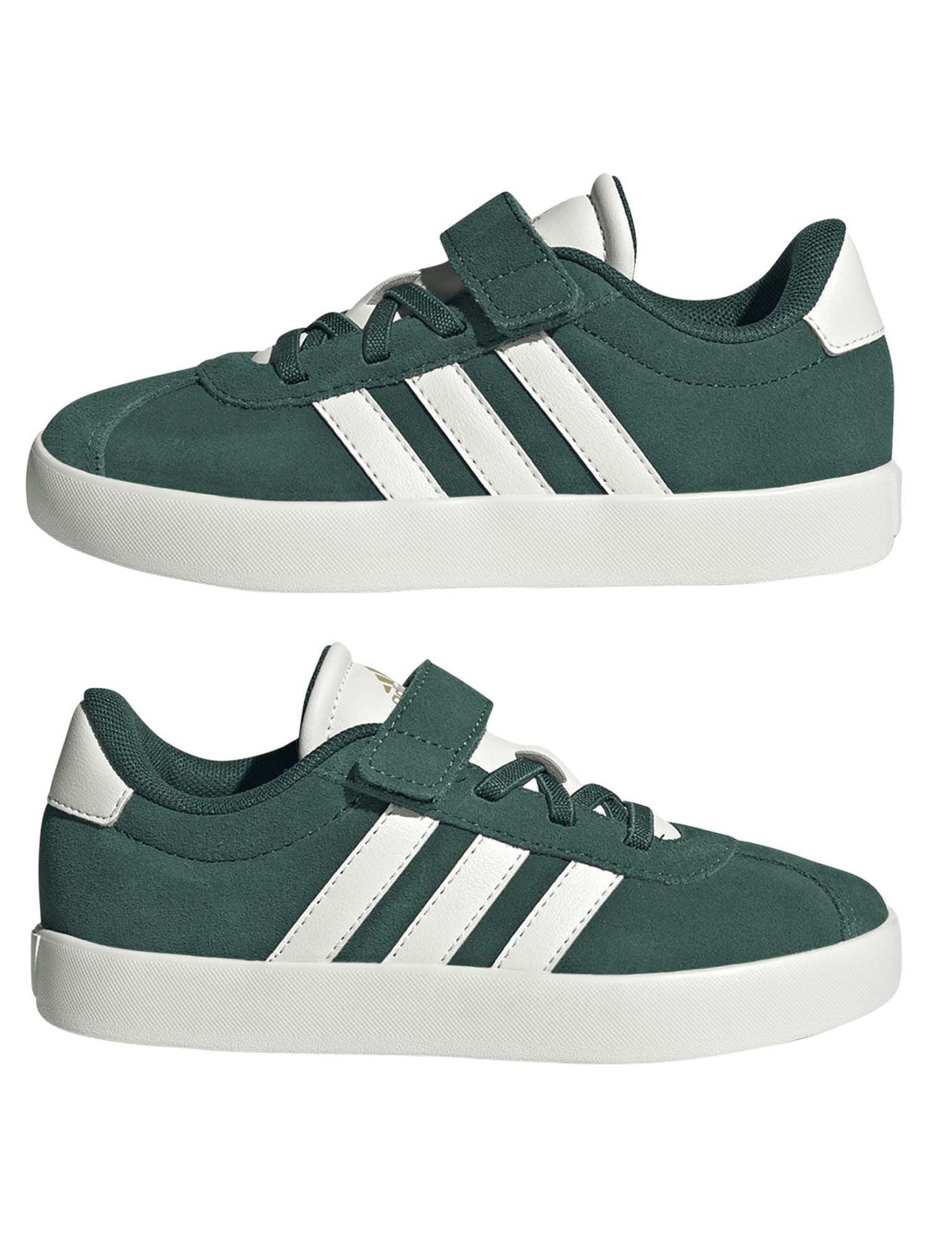 ADIDAS VL COURT 3.0 EL C CGREEN/OWHITE/GOLDMT ID9151