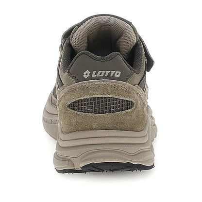 Lotto Boston AMF SUE INF S Sneakers Bambino Primi Passi in Nabuk Verde Dark Olive Grape Leaf Taglie 24-26 223863-EX7