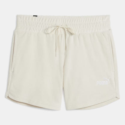 PUMA ESS ELEVATED 5" SHORTS ALPINE SNOW 677946-87