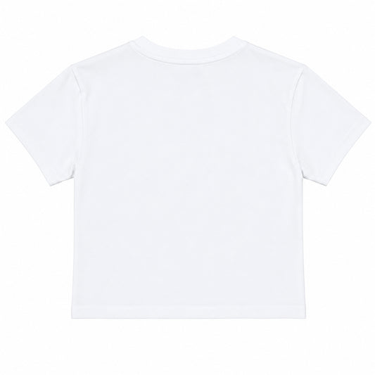 DS2 T-SHIRT CROP LOGO SS26K507