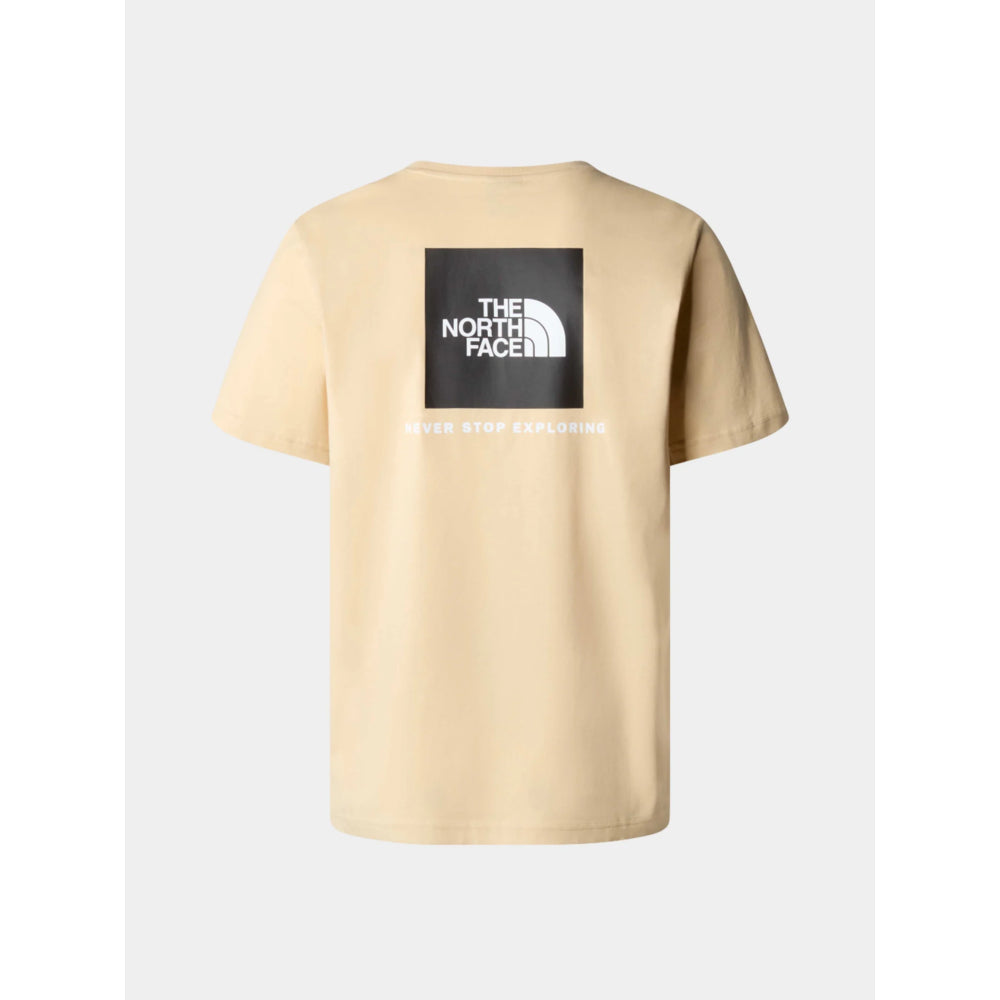 THE NORTH FACE M S/S REDBOX TEE GRAVEL NF0A87NP3X41