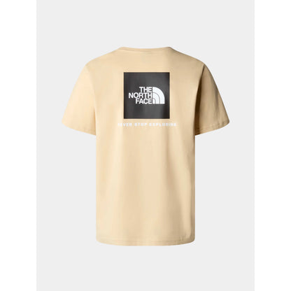 THE NORTH FACE M S/S REDBOX TEE GRAVEL NF0A87NP3X41